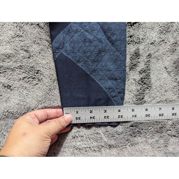 Spanx Wide Waist Seamless Moto Leggings Women's Size Large Blue - Picture 8 of 12